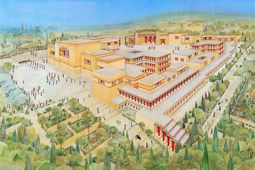 The Palace at Knossos, Crete