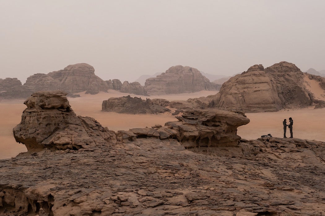 A still from Dune, 2021