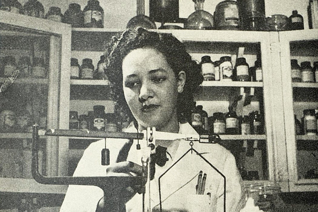 Ella Tyree in Ebony, February 1949