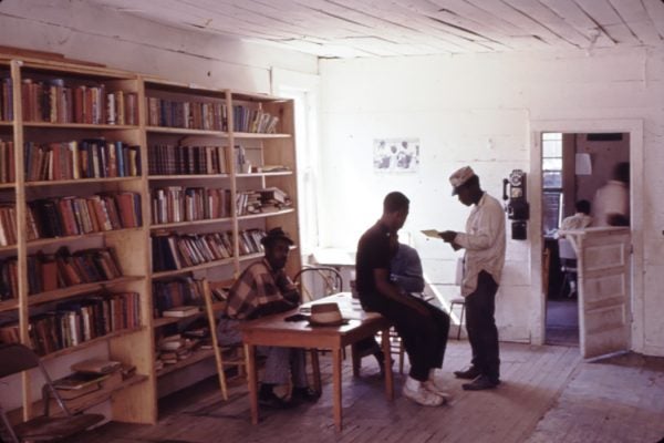 Freedom House library, September 1964