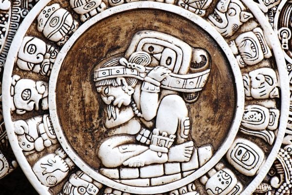 Mayan zodiac circle