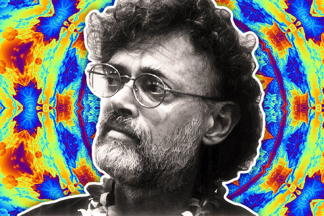 Photo of Terrence McKenna, famous ethnobotanist and mushroom enthusiast