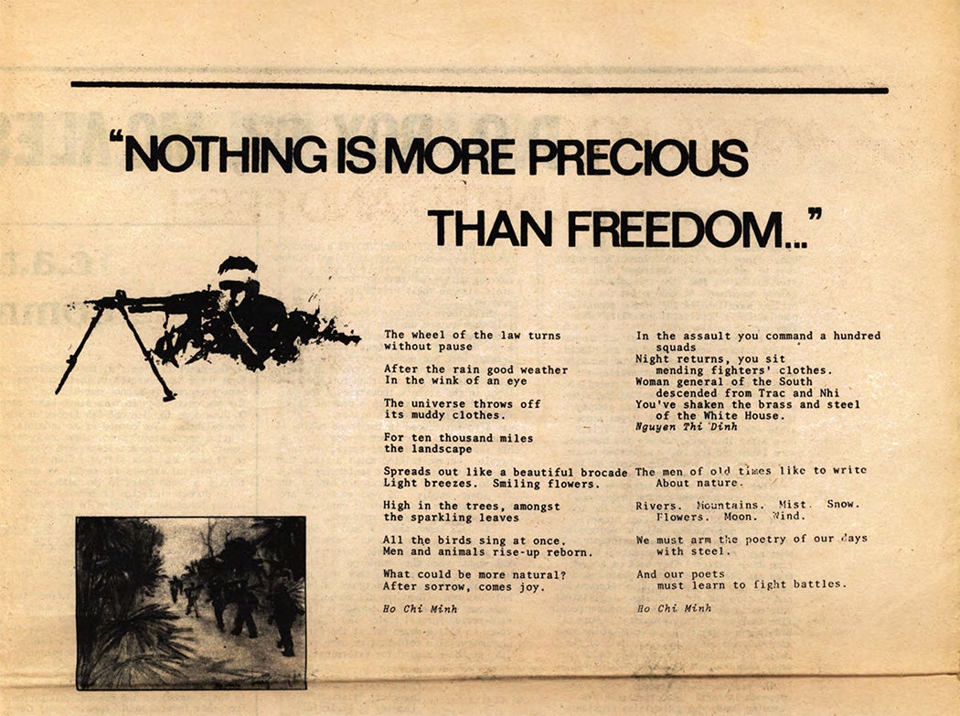 A Poem on Freedom by Ho Chi Minh