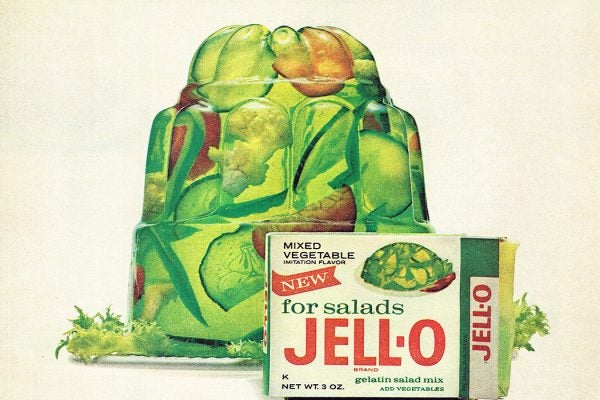 An advertisement for Jell-O Salad