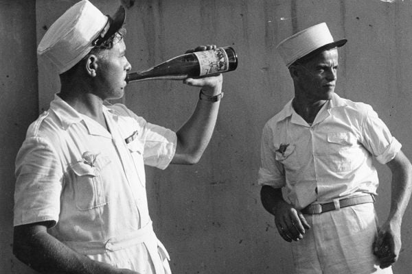 Two men of the French Foreign Legion, 1955