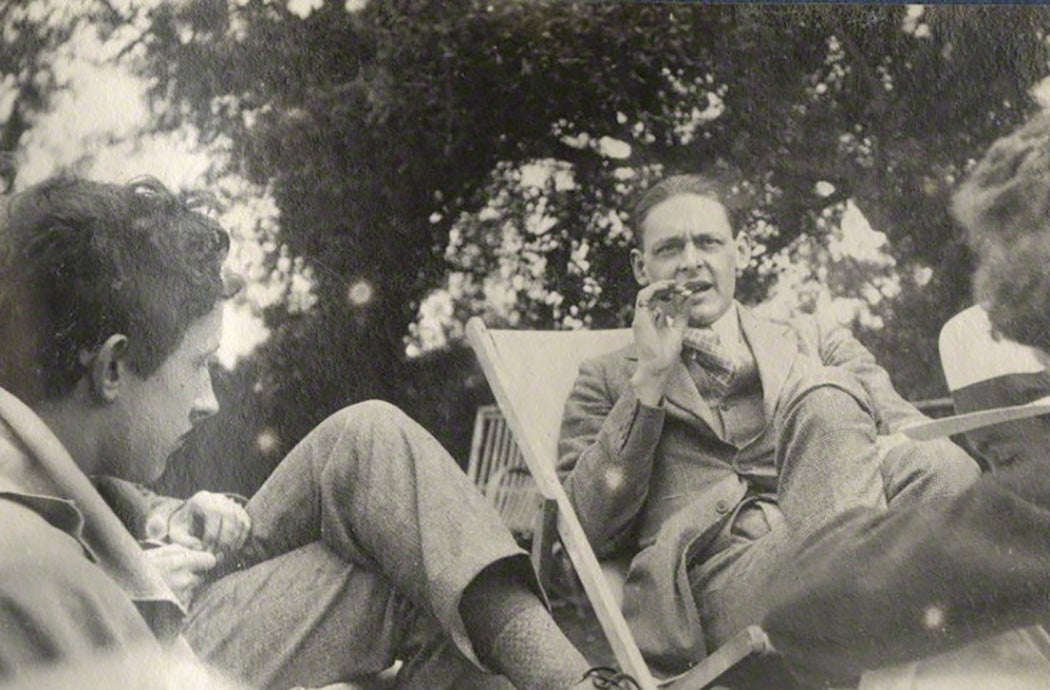 TS Eliot y Lord David Cecil, 1923