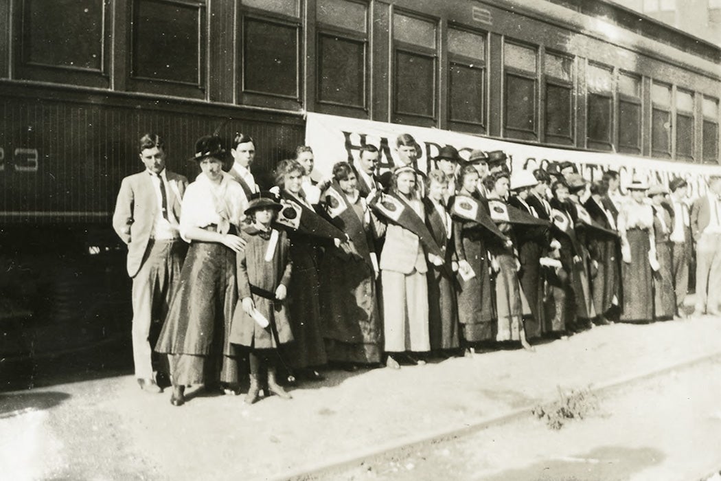 Photograph of the Tomato Girls Club in Jackson, Miss. in 1914