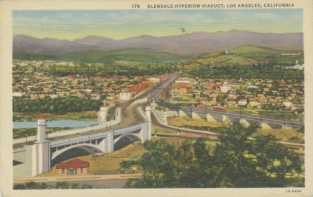 Glendale-Hyperion Viaduct, Los Angeles, California, 1931