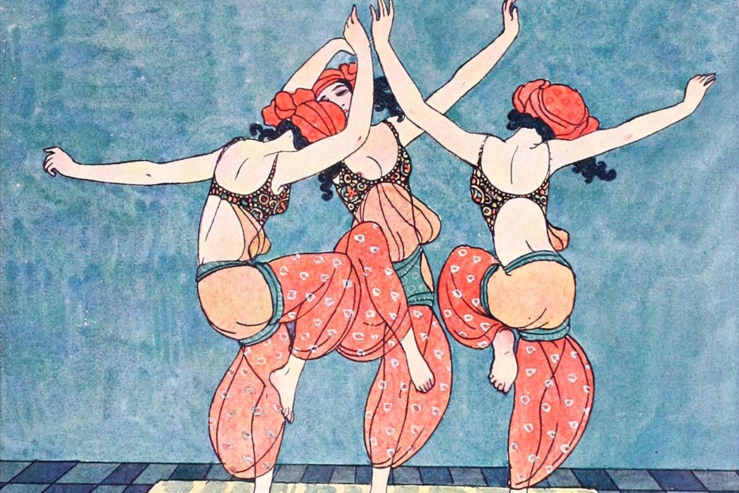 Shéhérazade by George Barbier, 1910