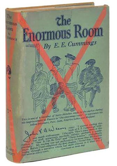 First edition dustjacket of The Enormous Room