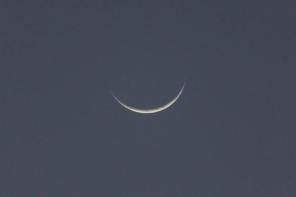 The new moon