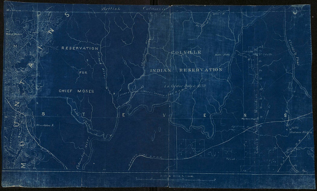Colville Indian Reservation, 1872
