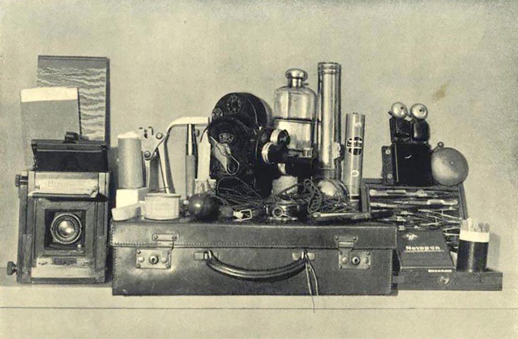 Harry Price's ghost-hunting kit