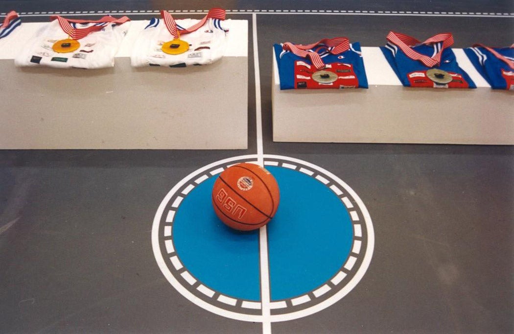 Prize of Desire: Basketball by Xiuzhen Yin, 2003