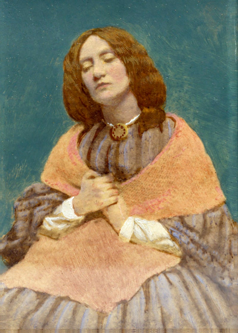Elizabeth Eleanor Sidda Written by Dante Gabriel Rossetti