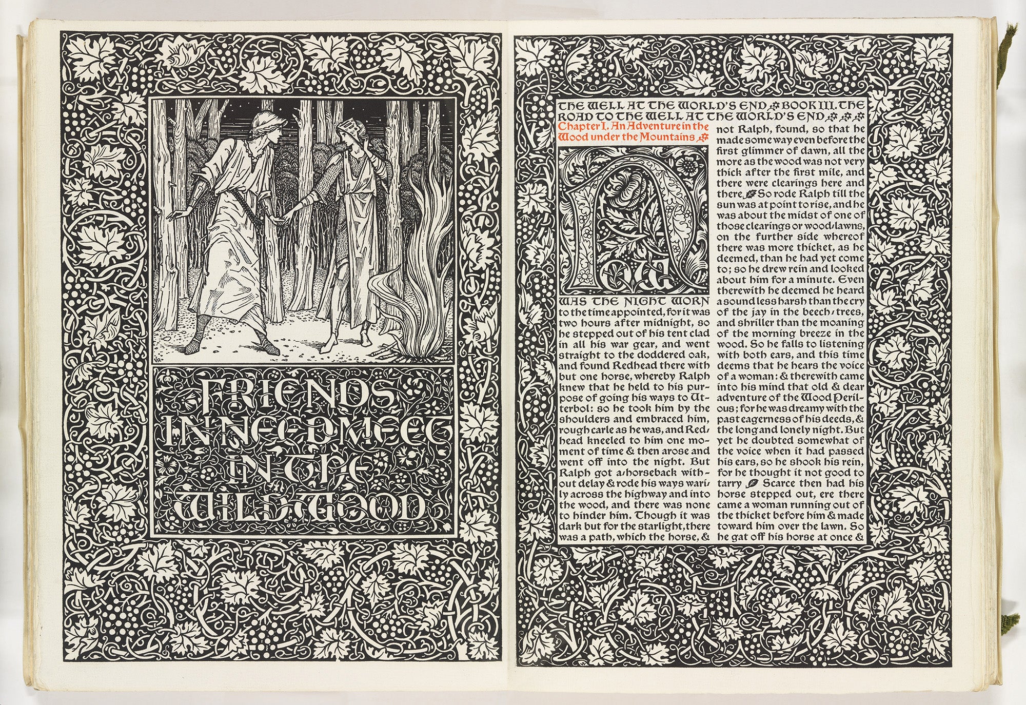 From The Well at the World's End, Kelmscott Press, 1896