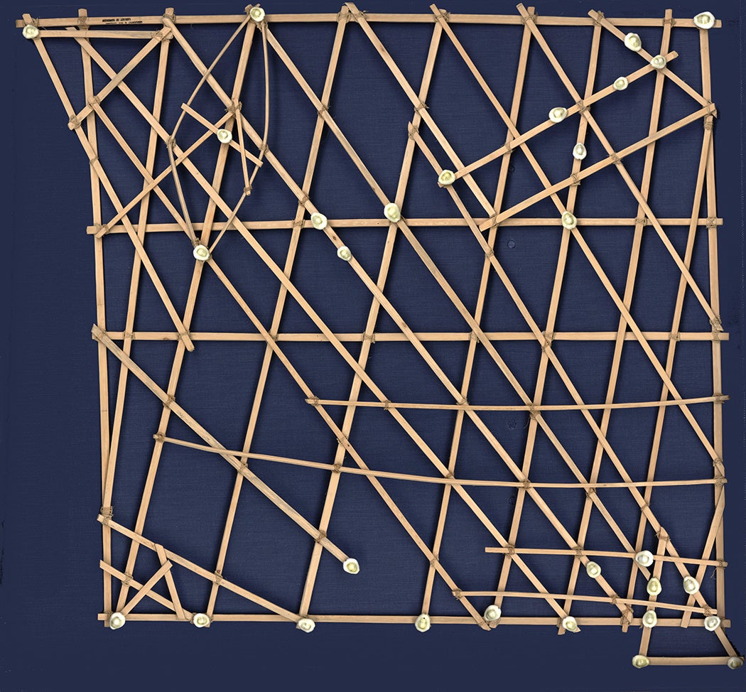 Marshall Islands stick chart, Rebbelib type