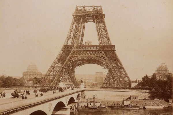Eiffel Tower, August 1888