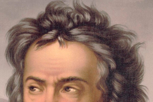 Ludwig Van Beethoven's hair