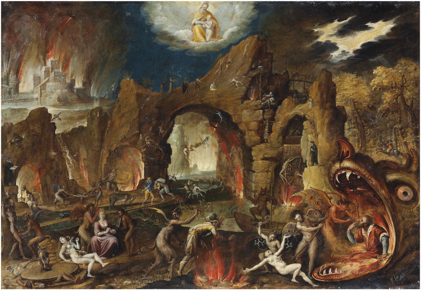 The Harrowing of Hell by Jacob van Swanenburgh