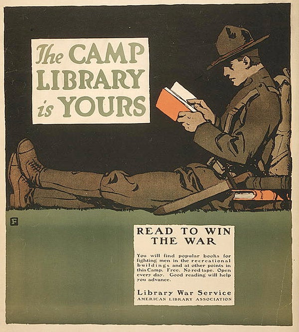 Library War Service, American Library Association, 1917
