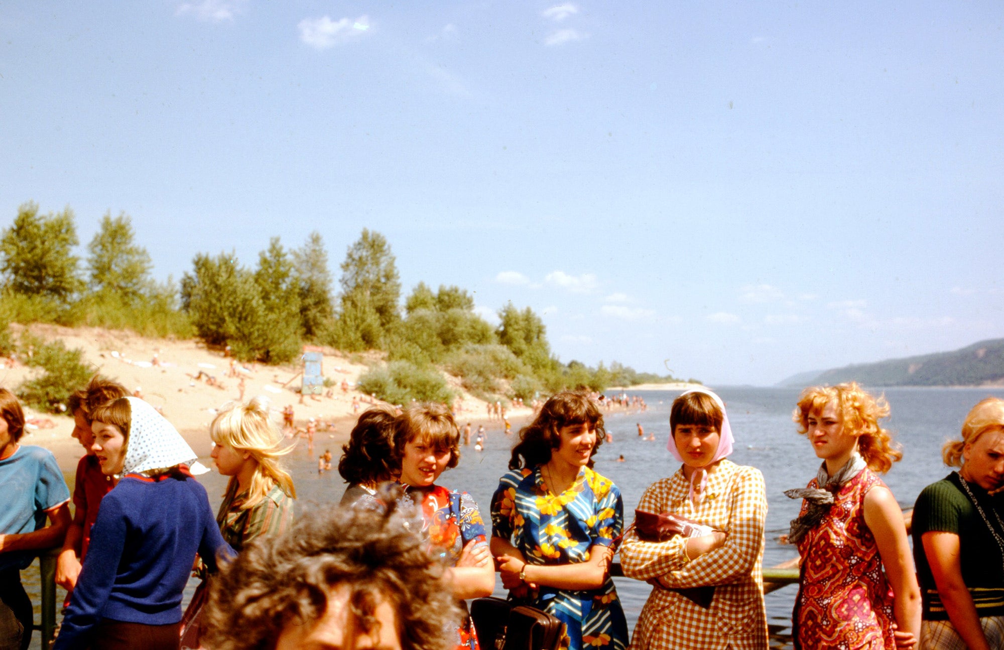 A river cruise from Rostov to Ulyanovsk, 1975