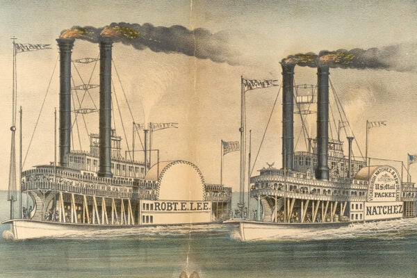 The Great Mississippi Steamboat Race–From New Orleans to St. Louis, July 1870