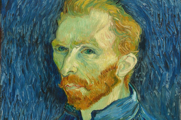 Self-portrait by Vincent Van Gogh, 1889