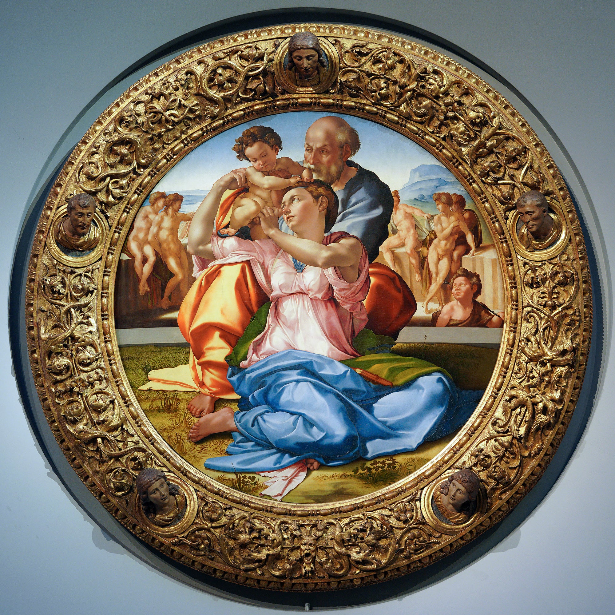 Tondo Doni by Michelangelo 