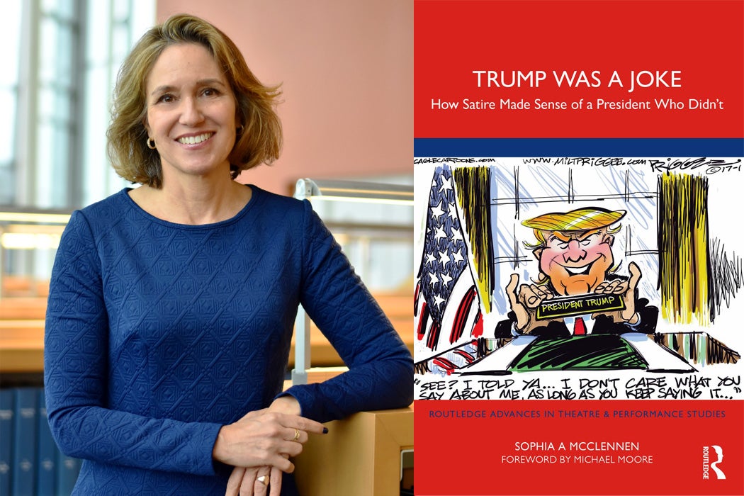 Sophia McClennen, author of Trump Was a Joke