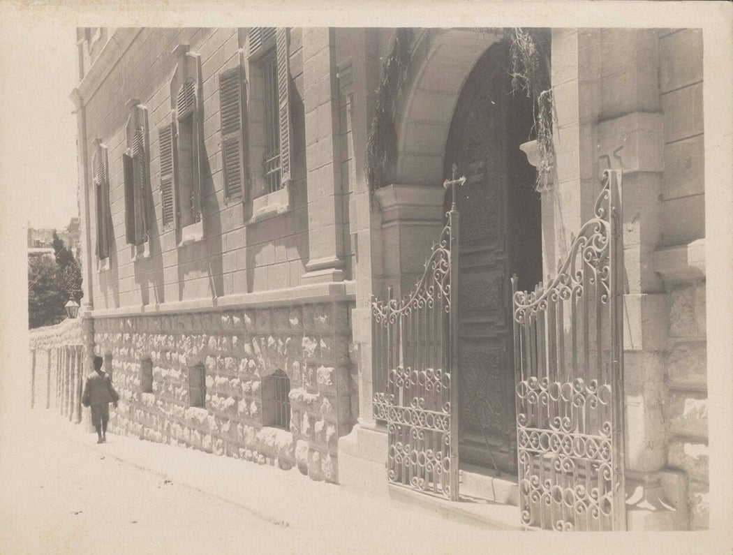 Entrance to the "Prison of Christ," c. 1921