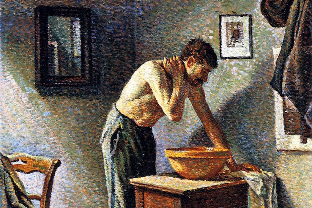 Man Washing by Maximilien Luce