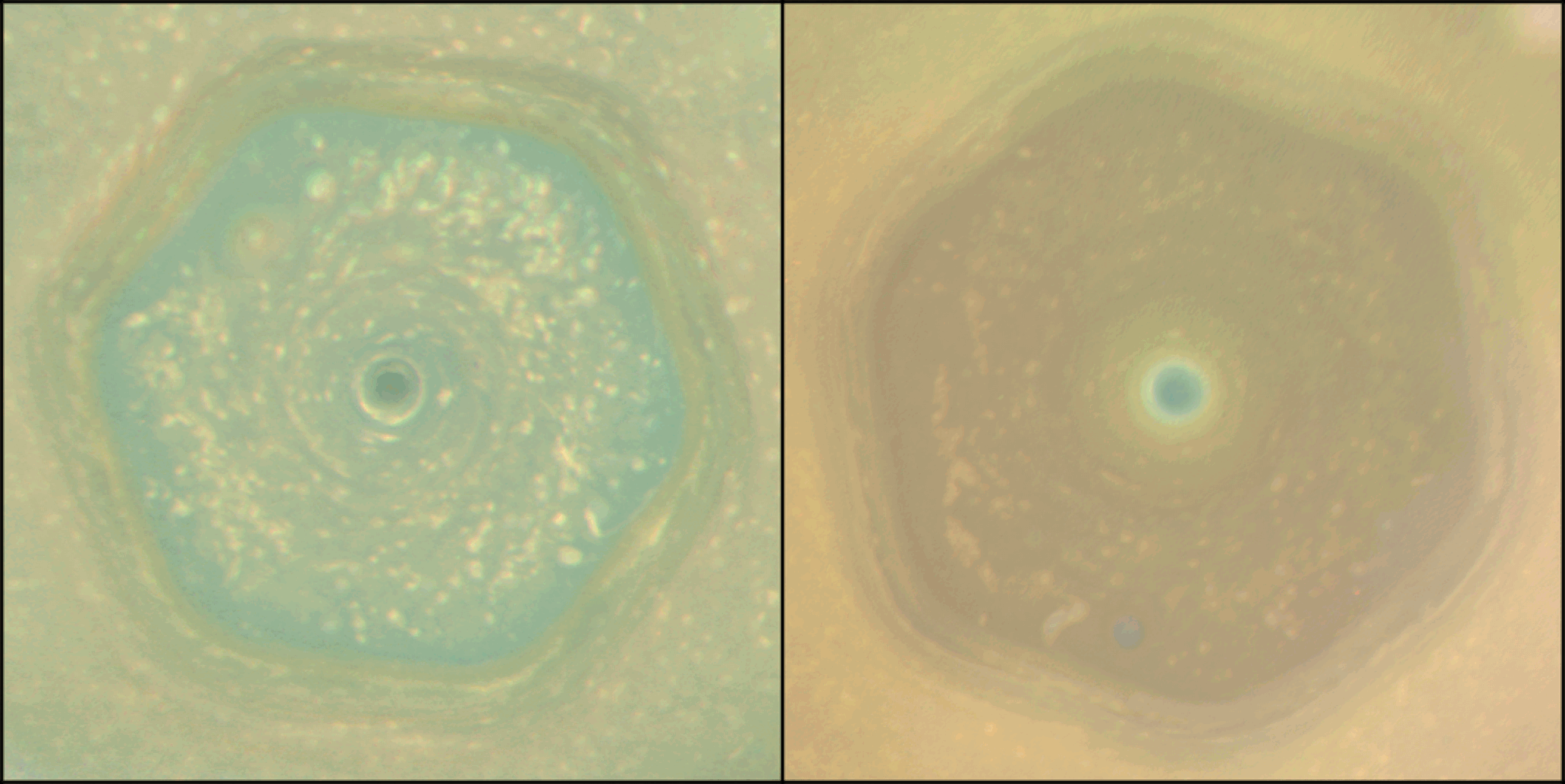 Saturn's Hexagon as Summer Solstice Approaches