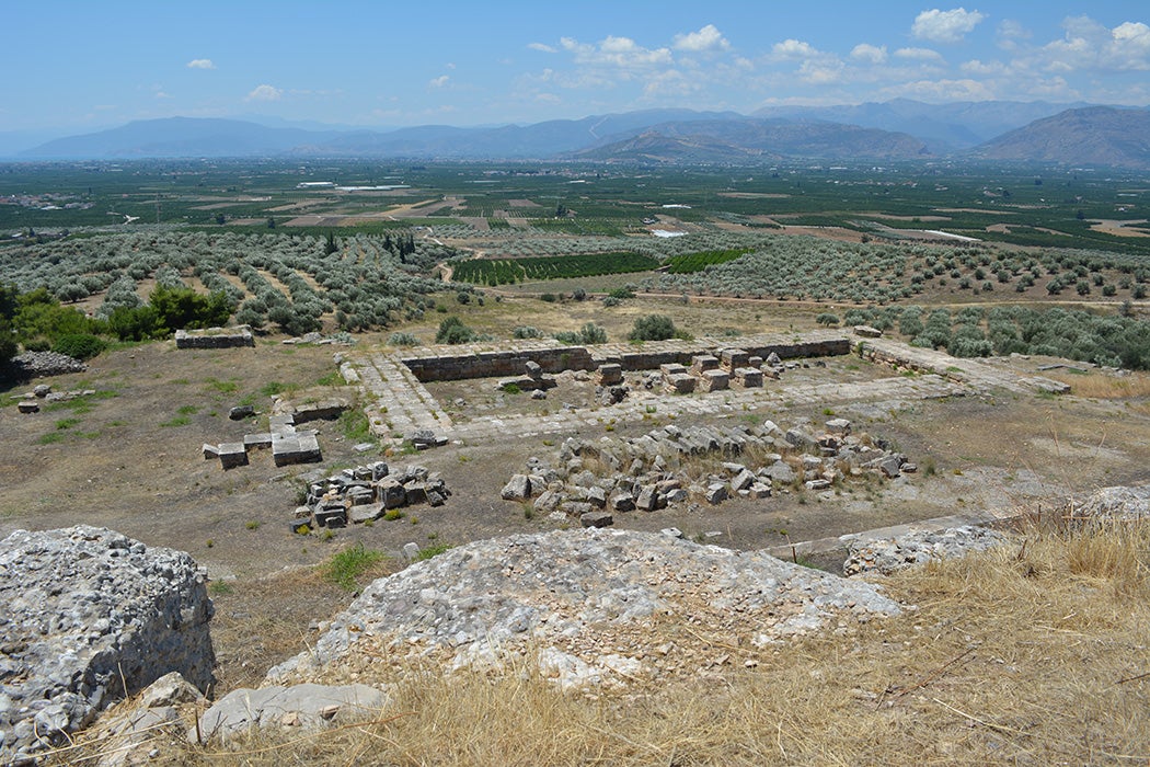 The Argive Heraion sanctuary, looking towards the New Temple