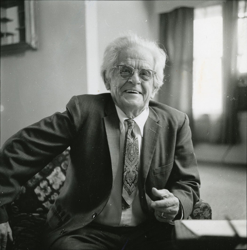 John G. Neihardt in 1973