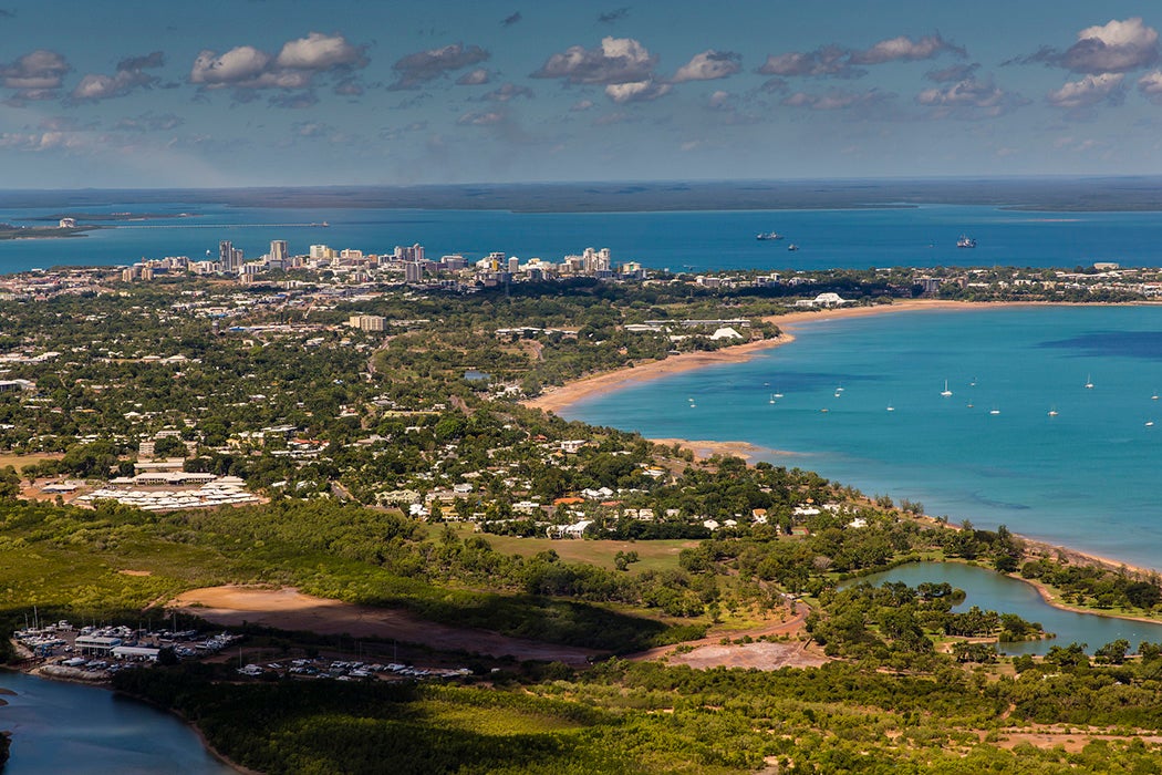 Aerial view of Darwin, Australia