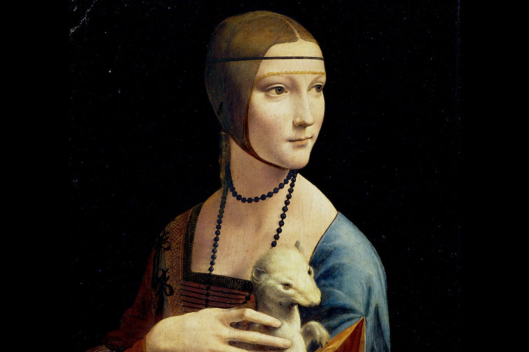 The Lady with an Ermine by Leonardo da Vinci, c. 1490