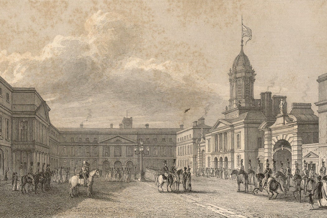 Dublin Castle, 1830