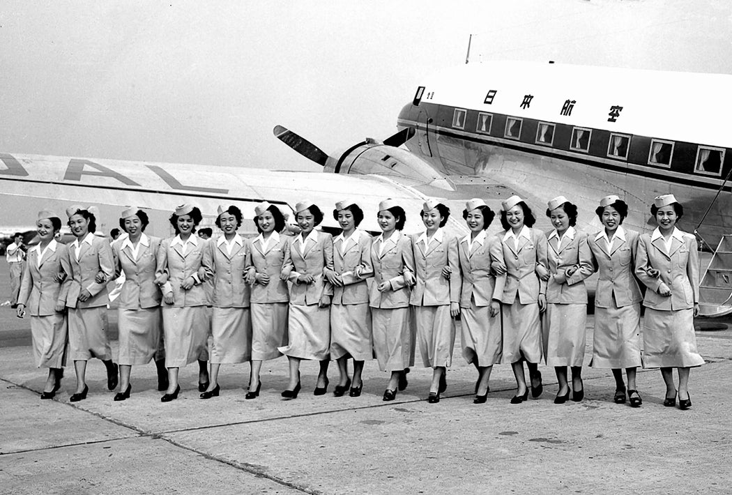 Japan Airlines Air Hostesses, 1951