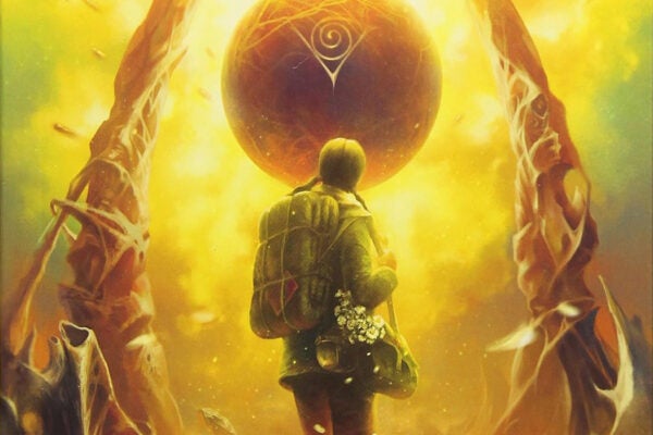 The cover of the Chinese edition of Three Body Problem