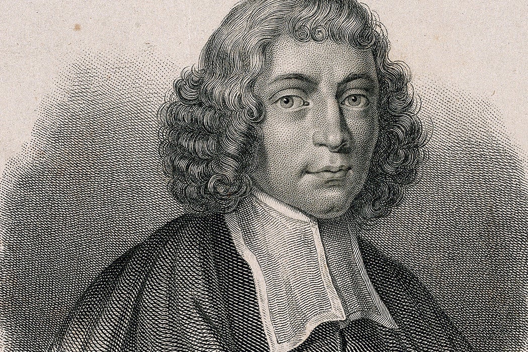https://commons.wikimedia.org/wiki/File:Benedictus_Spinoza._Line_engraving_by_W._Pobuda_after_(A._P._Wellcome_V0005578.jpg