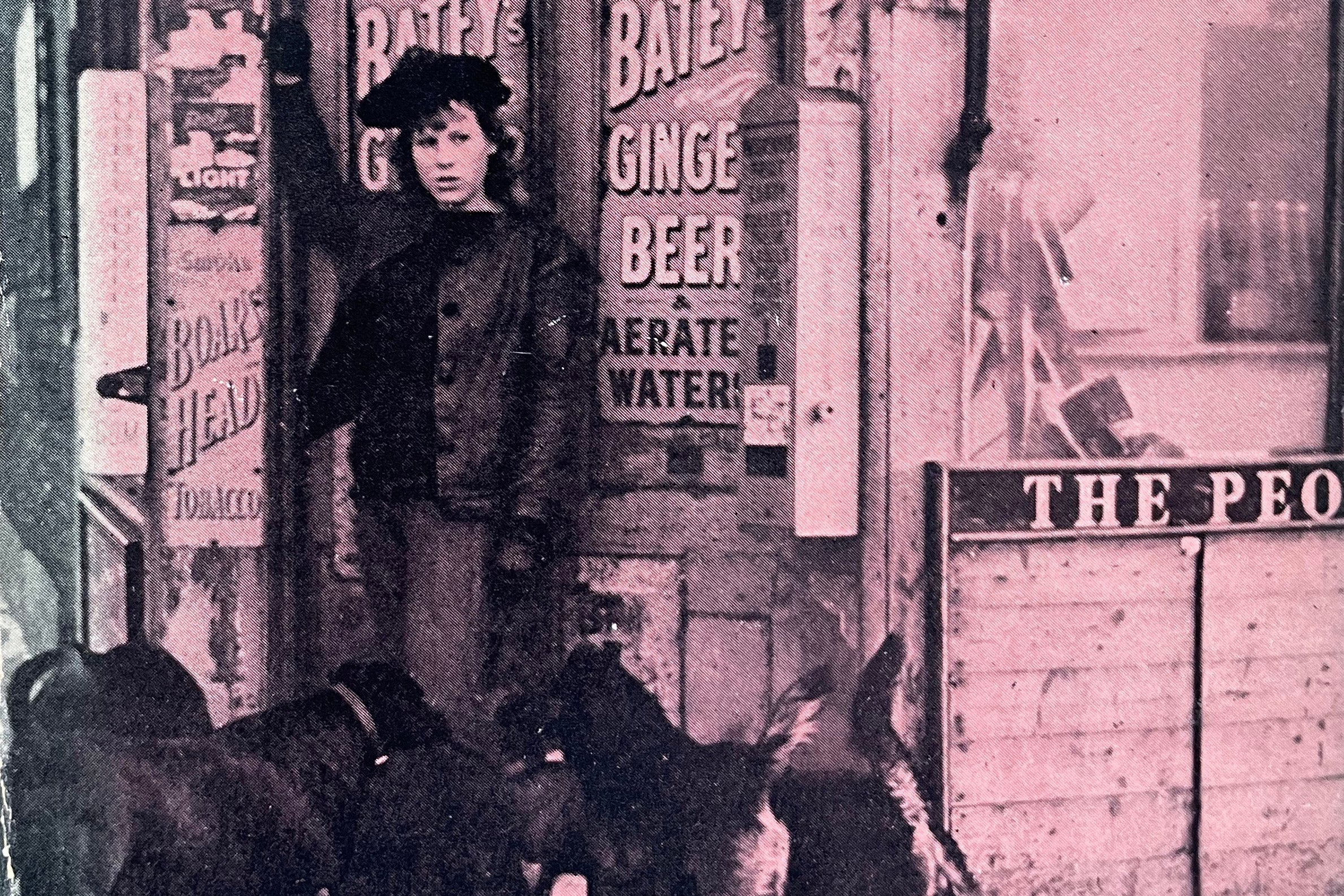 A photograph from the cover of the first edition of Up the Junction by Nell Dunn