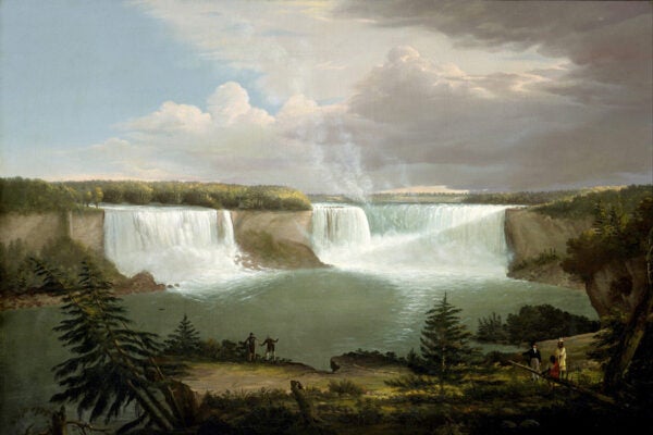 A General View of the Falls of Niagara by Alvan Fisher, 1820