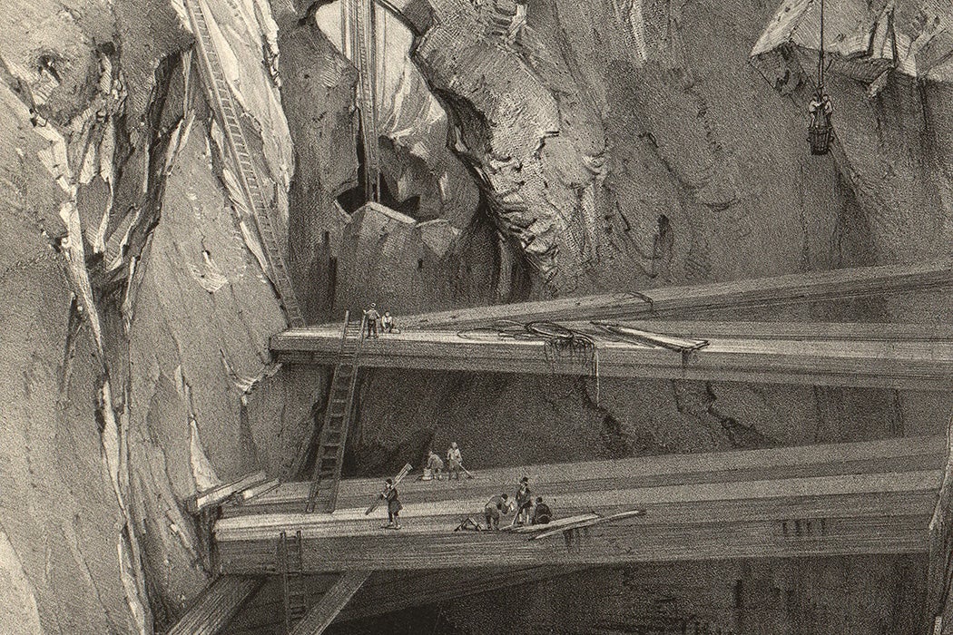 Dannemora mine, Sweden, before 1852
