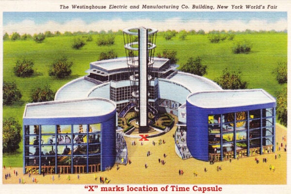 The Westinghouse Time Capsule at the 1939 New York World's Fair