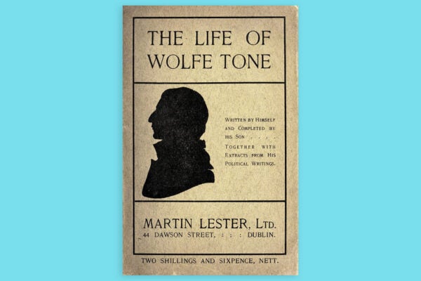 From Life of Theobald Wolfe Tone, which Matilda Tone edited and published, though credit was attributed to her son