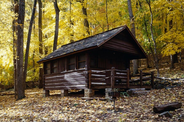 Shelter along the Appalachian Trail