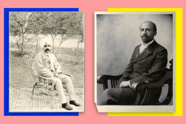 Lajpat Rai and W.E.B. Du Bois