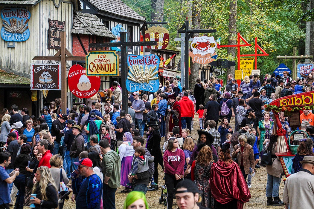 A general view of the Maryland Renaissance Festival Fall 2018