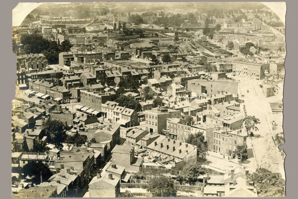 View of Baltimore, Maryland, ca. 1873